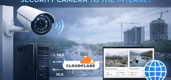 Live Streaming From an IP Security Camera - 24/7 Web Streaming to the Internet